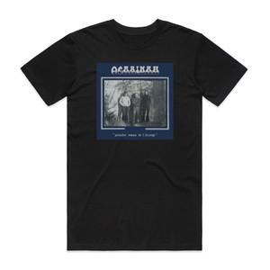 Ocarinah Premire Vision De Letrange Album Cover T-Shirt Black Ocarinah Premire Vision De Letrange Album Cover T-Shirt Black