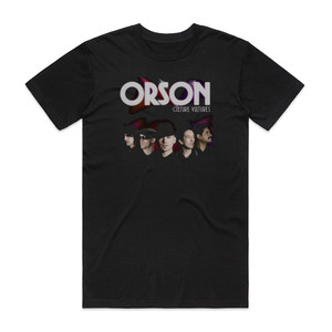 Orson Culture Vultures Album Cover T-Shirt Black Orson Culture Vultures Album Cover T-Shirt Black