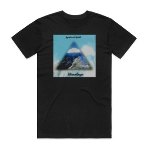 Pyramid Peak Himalaya Album Cover T-Shirt Black Pyramid Peak Himalaya Album Cover T-Shirt Black