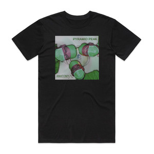 Pyramid Peak Anatomy Album Cover T-Shirt Black Pyramid Peak Anatomy Album Cover T-Shirt Black