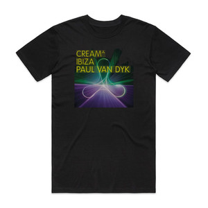 Paul van Dyk Cream Ibiza 1 Album Cover T-Shirt Black