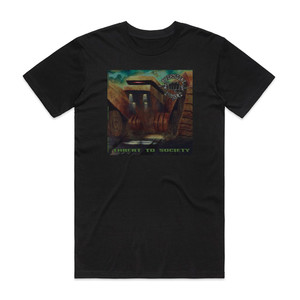 Potential Threat SF Threat To Society Album Cover T-Shirt Black Potential Threat SF Threat To Society Album Cover T-Shirt Black