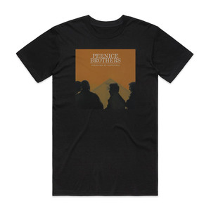 Pernice Brothers Overcome By Happiness Album Cover T-Shirt Black