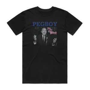 Pegboy Cha Cha Damore Album Cover T-Shirt Black