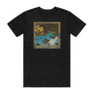 Phil Keaggy Music To Paint By Electric Blue Album Cover T-Shirt Black Phil Keaggy Music To Paint By Electric Blue Album Cover T-Shirt Black