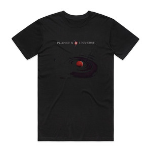 Planet X Universe Album Cover T-Shirt Black Planet X Universe Album Cover T-Shirt Black