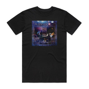 Planet X Live From Oz Album Cover T-Shirt Black Planet X Live From Oz Album Cover T-Shirt Black