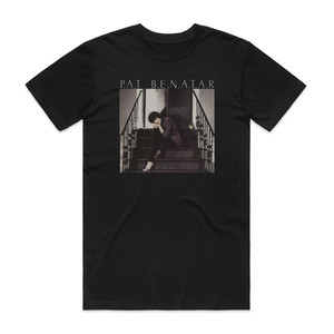 Pat Benatar Precious Time Album Cover T-Shirt Black Pat Benatar Precious Time Album Cover T-Shirt Black