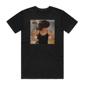 Pat Benatar Crimes Of Passion Album Cover T-Shirt Black Pat Benatar Crimes Of Passion Album Cover T-Shirt Black