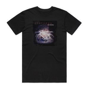 Platypus Ice Cycles Album Cover T-Shirt Black Platypus Ice Cycles Album Cover T-Shirt Black