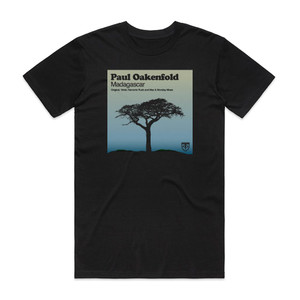 Paul Oakenfold Madagascar Album Cover T-Shirt Black Paul Oakenfold Madagascar Album Cover T-Shirt Black