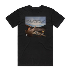 Paul Oakenfold Greatest Hits Remixes Album Cover T-Shirt Black Paul Oakenfold Greatest Hits Remixes Album Cover T-Shirt Black
