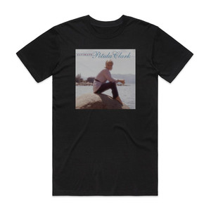 Petula Clark Ultimate Petula Clark Album Cover T-Shirt Black Petula Clark Ultimate Petula Clark Album Cover T-Shirt Black