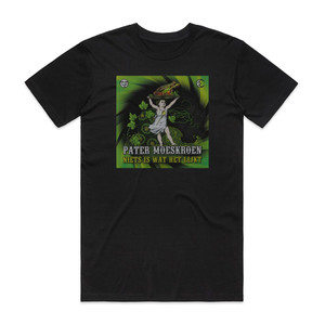 Pater Moeskroen Niets Is Wat Het Lijkt Album Cover T-Shirt Black