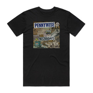 Pennywise Yesterdays Album Cover T-Shirt Black Pennywise Yesterdays Album Cover T-Shirt Black