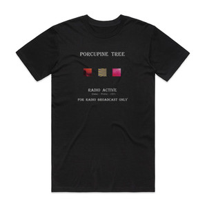 Porcupine Tree Radio Active Album Cover T-Shirt Black Porcupine Tree Radio Active Album Cover T-Shirt Black