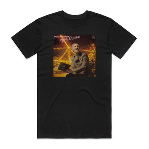 Paul Mauriat White Christmas Album Cover T-Shirt Black