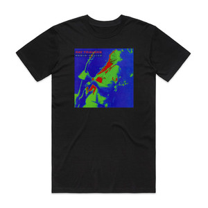 Pat Travers Radio Active Album Cover T-Shirt Black Pat Travers Radio Active Album Cover T-Shirt Black