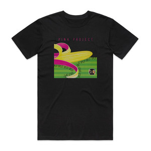 Pink Project Split Album Cover T-Shirt Black Pink Project Split Album Cover T-Shirt Black