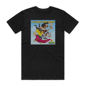 Punk Rock Factory A Whole New Wurst 1 Album Cover T-Shirt Black Punk Rock Factory A Whole New Wurst 1 Album Cover T-Shirt Black