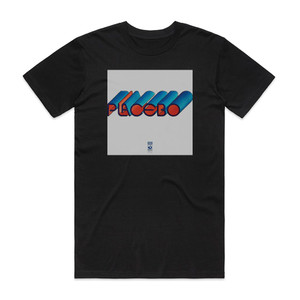 Placebo Placebo 3 Album Cover T-Shirt Black Placebo Placebo 3 Album Cover T-Shirt Black
