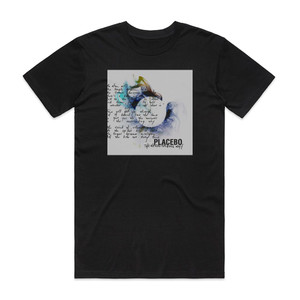 Placebo The Never Ending Why Album Cover T-Shirt Black Placebo The Never Ending Why Album Cover T-Shirt Black