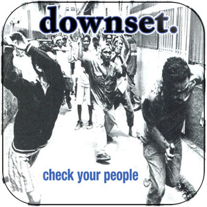 downset Check Your People Album Cover Sticker downset Check Your People Album Cover Sticker