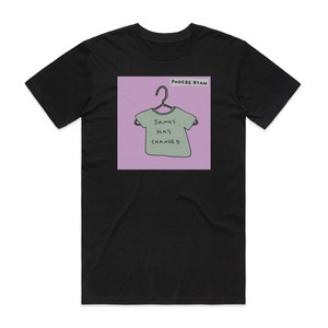 Phoebe Ryan James Has Changed Album Cover T-Shirt Black