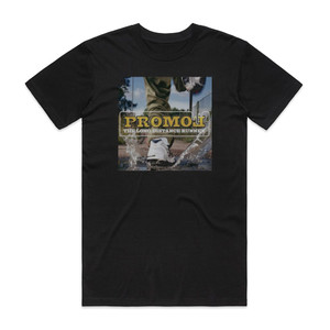 Promoe The Long Distance Runner Album Cover T-Shirt Black Promoe The Long Distance Runner Album Cover T-Shirt Black