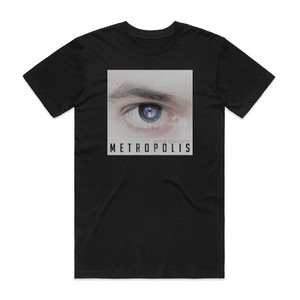 Peter Cincotti Metropolis Album Cover T-Shirt Black Peter Cincotti Metropolis Album Cover T-Shirt Black
