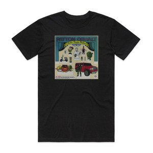 Patton Oswalt Feelin Kinda Patton Album Cover T-Shirt Black Patton Oswalt Feelin Kinda Patton Album Cover T-Shirt Black