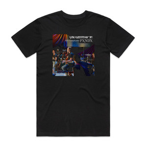 Panda Mtv Unplugged Feliz Cumpleaos Live Album Cover T-Shirt Black Panda Mtv Unplugged Feliz Cumpleaos Live Album Cover T-Shirt Black