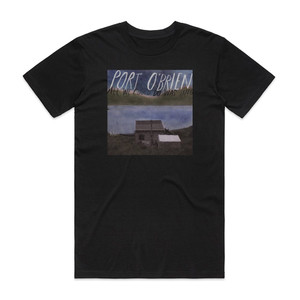 Port OBrien All We Could Do Was Sing Album Cover T-Shirt Black Port OBrien All We Could Do Was Sing Album Cover T-Shirt Black