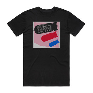 Phoenix Wolfgang Amadeus Phoenix Album Cover T-Shirt Black Phoenix Wolfgang Amadeus Phoenix Album Cover T-Shirt Black