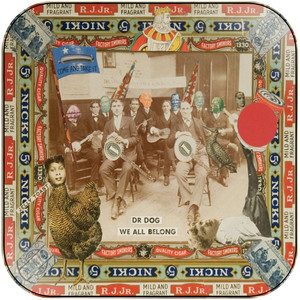 Dr Dog We All Belong Album Cover Sticker Dr Dog We All Belong Album Cover Sticker