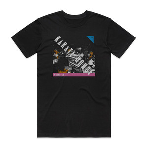 POLYSICS Karate House Album Cover T-Shirt Black POLYSICS Karate House Album Cover T-Shirt Black
