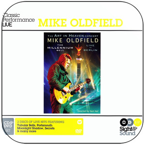 Mike Oldfield The Art In Heaven Concert The Millennium Bell Live In Be Album Cover Sticker Mike Oldfield The Art In Heaven Concert The Millennium Bell Live In Be Album Cover Sticker