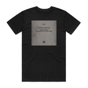 Pentatones Karma Game Retouched By Steve Bug Album Cover T-Shirt Black Pentatones Karma Game Retouched By Steve Bug Album Cover T-Shirt Black