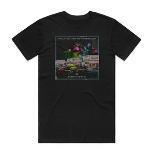 Phillip Boa and The Voodooclub Earthly Powers 4 Album Cover T-Shirt Black