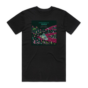 Potatohead People Nick Astros Guide To The Galaxy Album Cover T-Shirt Black Potatohead People Nick Astros Guide To The Galaxy Album Cover T-Shirt Black