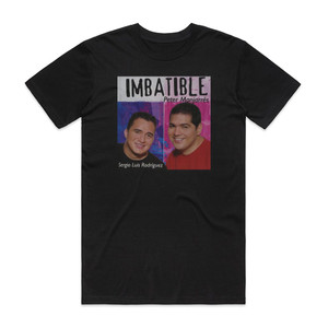 Peter Manjarres Imbatible Album Cover T-Shirt Black Peter Manjarres Imbatible Album Cover T-Shirt Black