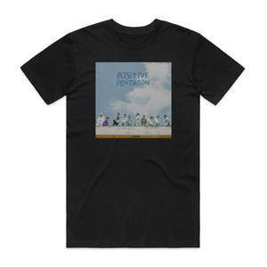 PENTAGON Positive Album Cover T-Shirt Black PENTAGON Positive Album Cover T-Shirt Black