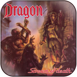 Dragon Scream Of Death Album Cover Sticker Dragon Scream Of Death Album Cover Sticker
