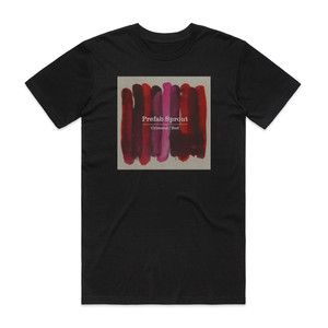 Prefab Sprout Crimsonred Album Cover T-Shirt Black Prefab Sprout Crimsonred Album Cover T-Shirt Black