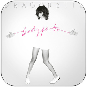 Dragonette Bodyparts Album Cover Sticker