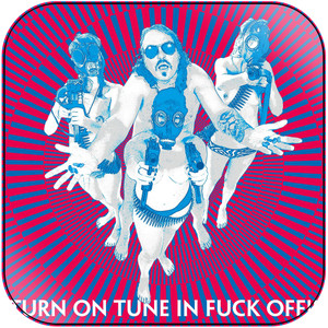 Dragontears Turn On Tune In Fuck Off Album Cover Sticker Dragontears Turn On Tune In Fuck Off Album Cover Sticker