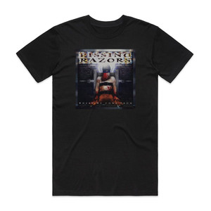 Pissing Razors Where We Come From Album Cover T-Shirt Black Pissing Razors Where We Come From Album Cover T-Shirt Black