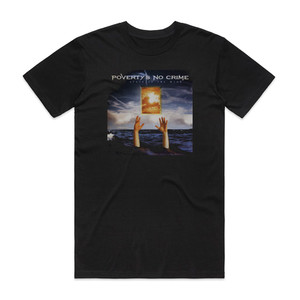 Povertys No Crime Slave To The Mind Album Cover T-Shirt Black
