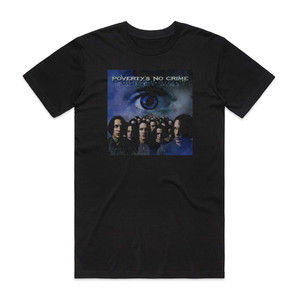 Povertys No Crime One In A Million Album Cover T-Shirt Black