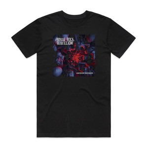 Primal Rock Rebellion Awoken Broken Album Cover T-Shirt Black Primal Rock Rebellion Awoken Broken Album Cover T-Shirt Black